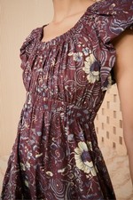 Ulla Johnson Autumn/Winter 2022 Nanette Purple Midi Dress sz 2