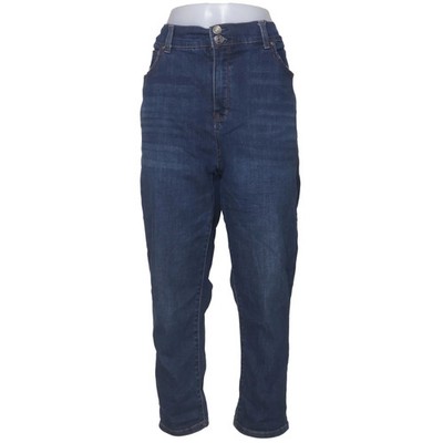 Terra&Sky, Jeans, Größe: XXL, Blau, Baumwolle, Einfarbig, Denim, Damen #D5Q
