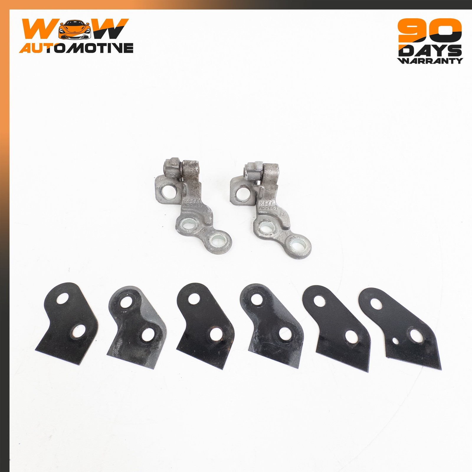 16-23 ASTON MARTIN V12 VANTAGE DB9 FRONT LEFT UPPER LOWER DOOR HINGE ASSEMBLY OE