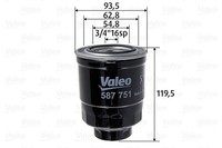 Valeo Kraftstofffilter FüR Toyota
