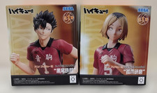Haikyu High Premium Figure Tetsuro Kuroo Kenma Kozume Nekoma Set U.S Tax Inclu