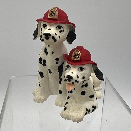Konvolut 9 Vintage Dalmatiner Feuerwehrhaus Hund Figuren Westland Kelsey Collet BRUE - Bild 11 von 24
