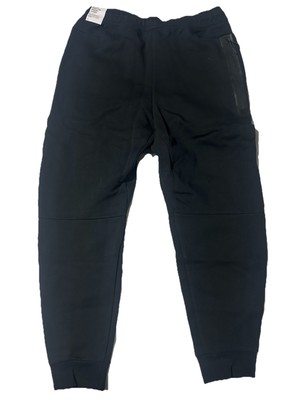 Nike Tech Fleece Joggers Pants Cuffed Black Grey CU4495-016 Mens L