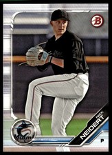 2019 Bowman Prospects Nick Neidert Miami Marlins #BP-8