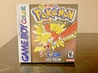 Pokémon Gold Nintendo Game Boy Color 2000 Clean Box All Original Components