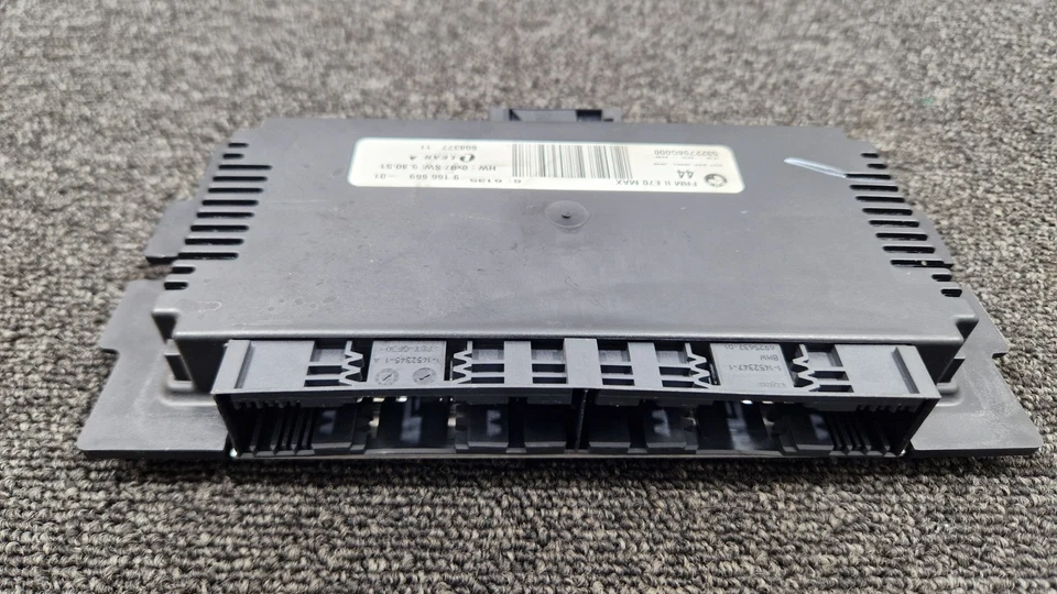 MODULO COMANDO LUCE POZZETTO ORIGINALE BMW X5 X6 E70 E71 E72 9166669 - Immagine 2 di 4