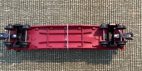 Lionel Trains Trestle Bridge Flat Car # 6825 Red w/ Black Trestle ...