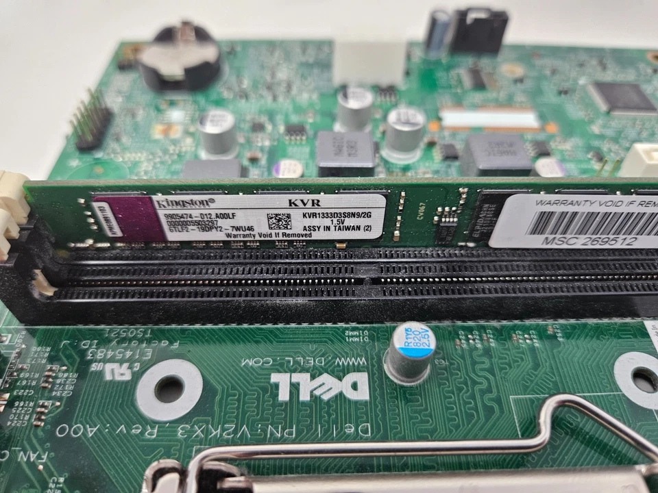 Dell OptiPlex SFF 3020 V2KX3 Motherboard w/ i5-4590 3.3GHz, 2GB Memory - Image 4 of 4