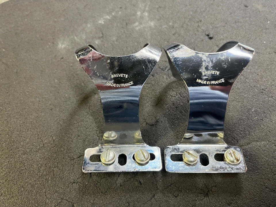 2 Christophe Mini Rennrad Pedalhaken Retro, top Zustand.