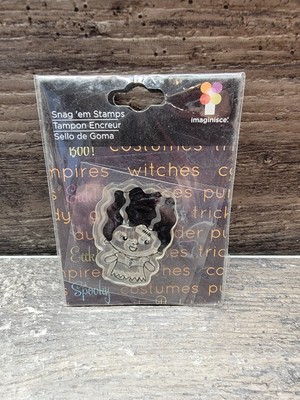 Bride of Frankenstein unmounted Acrylic Stamp Snag'em Stamps  by Imaginisce NIP