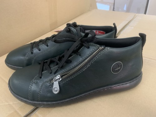 RIEKER Sneaker Freizeitschuh, Halbschuh, Schnürschuh in bequemer Form , Gr. 42 - Bild 2 von 6