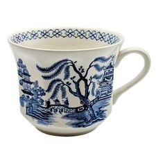 Vintage J  G Meakin Willow Blue Transferware Teacup England