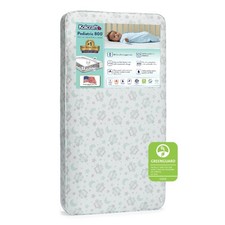 Kolcraft 800 Extra Firm Baby Crib  Toddler Mattress, 80 Coil, Waterproof, Gray