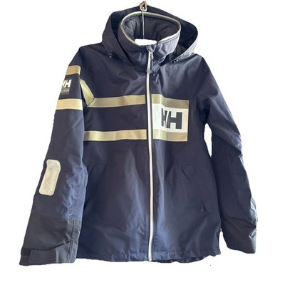 Helly Hansen Ski Jacket Helly Tech Performance Size M Bark Blue & Black