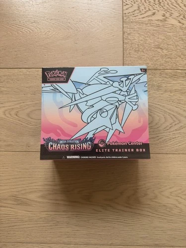 Pokémon TCG Chaos Rising Pokemon Center Edition Elite Trainer Box