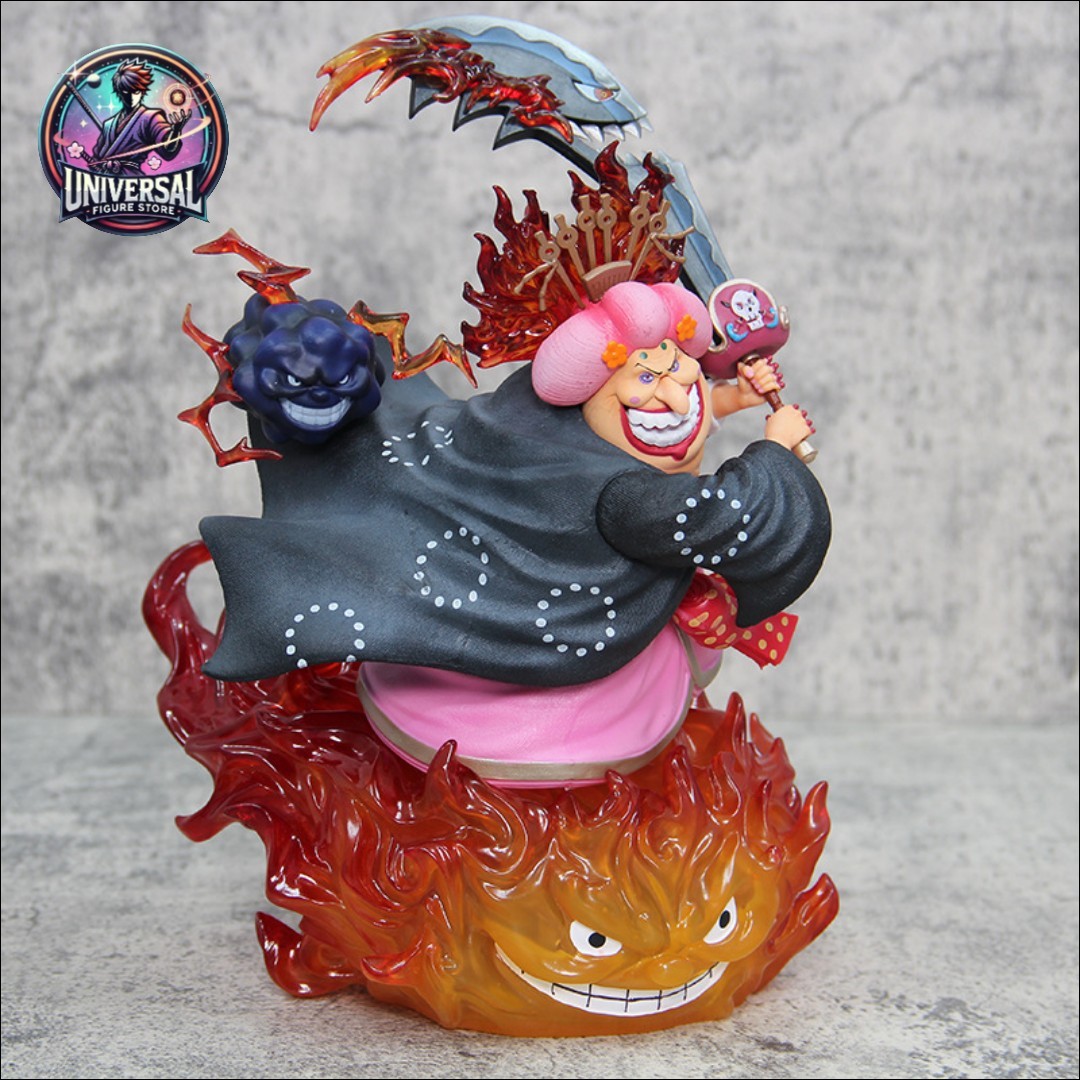 One Piece ‍☠️- Big Mama Action Figure - 26cm - PVC - Con Luci Al Buio