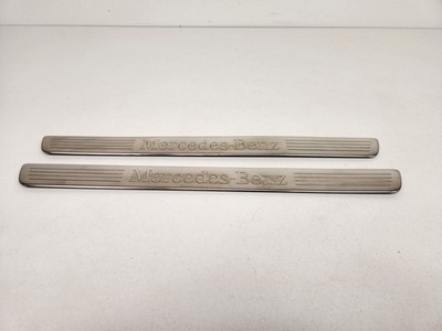 2020-2026 MERCEDES GLB 250 LEFT & RIGHT FRONT DOOR SILL SCUFF PLATE TRIM SET OEM