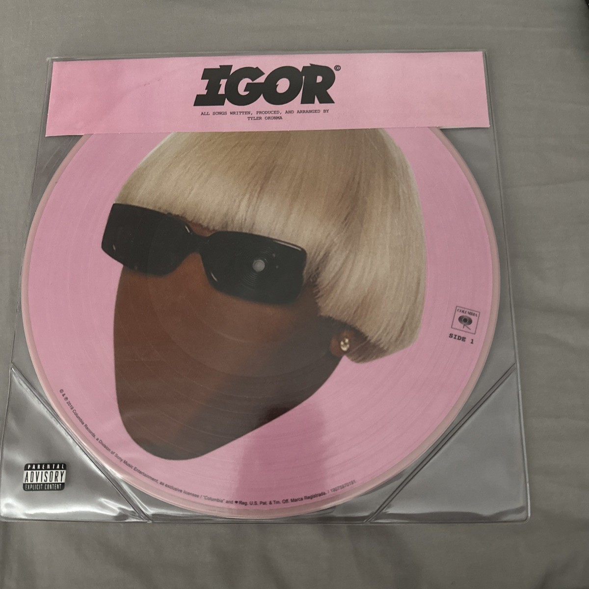 Tyler The Creator IGOR Limited Edition Disk Picture Vinyl