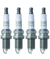 NGK Spark Plug 7131 (4-PACK); BPR6ES 14mm Copper Core Nickel, Flat Seat, HR 6
