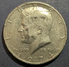 1974-S Kennedy Half Dollar - Clad Proof
