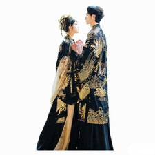 Oriental Couples Hanfu Sets Traditional Chinese Style Dress Men Women Cosplay