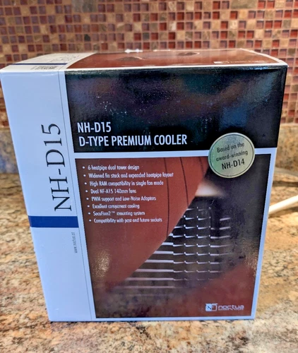 Noctua NH-D15 Premium Dual-Tower CPU Cooler Used Original Retail Box