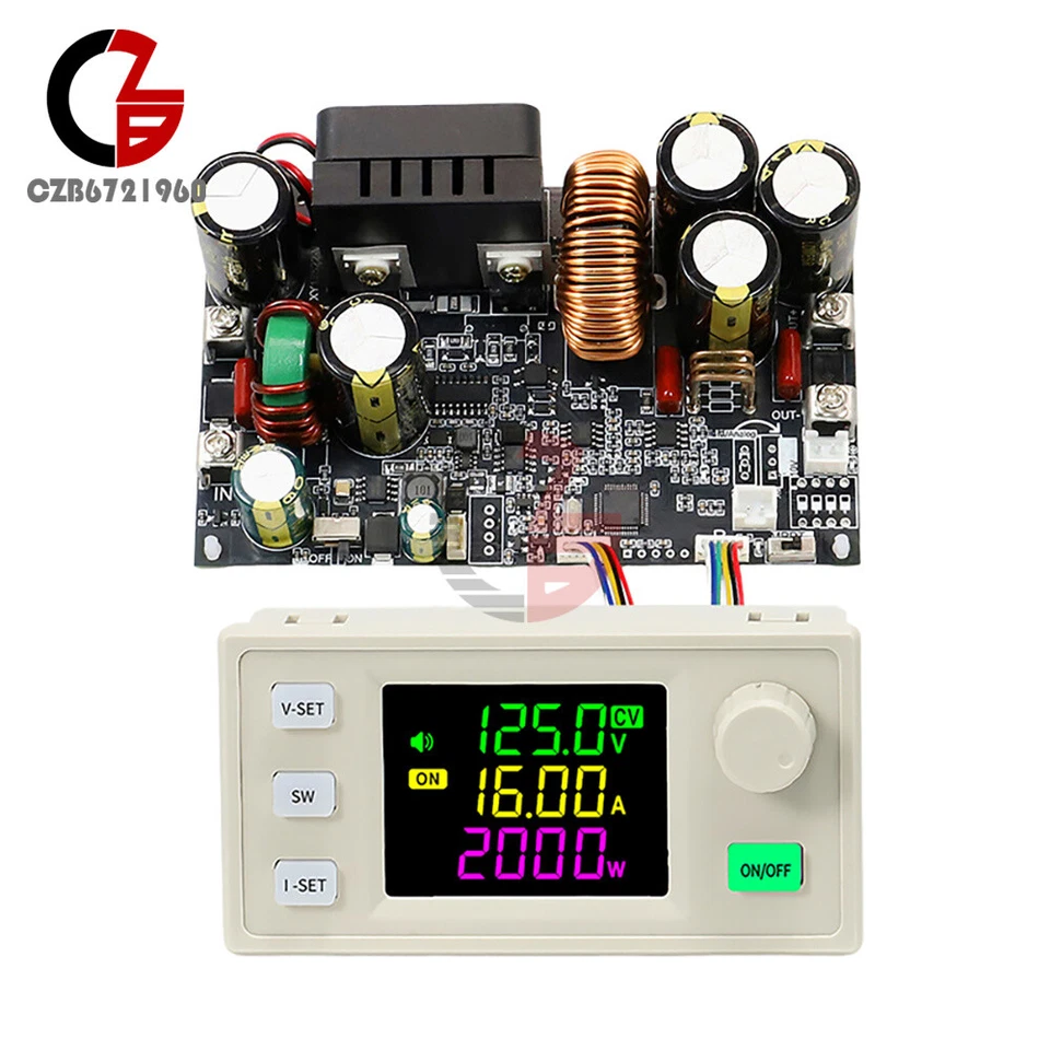 XY12522 CNC Adjustable Voltage Regulator DC Buck Power Supply Module 22A/2000W - Image 2 of 4