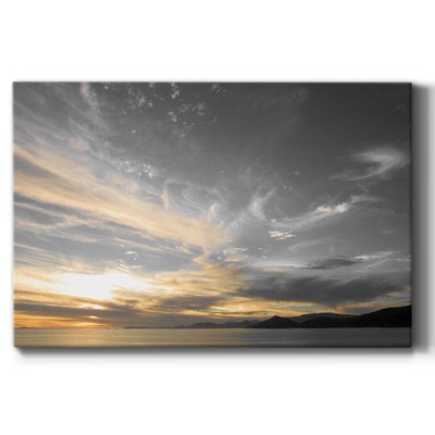 Nature Canvas Wall Art Paintings & Prints Sunset Cloudy Sky Ocean Modern Deco...