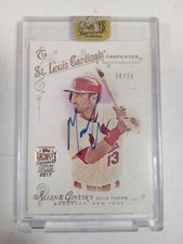 2017 Topps Archives Signature Series Matt Carpenter Allen & Ginter's Card /29 -#