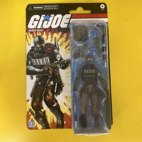 2024 GI JOE Classified Series 6" Retro Cardback BEACH HEAD Action Figure 🐶