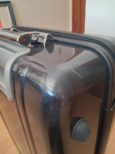 ZERO HALLIBURTON 58~60L Black 4-wheels Carry Case Suitcase - Picture 5 of 18