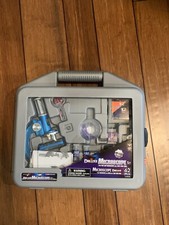DELUXE Microscope 62 COMPLETE PIECE SET Carry Case Educational Toy