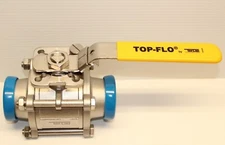 ⭐NEW⭐ 2" TOP-FLOW  TF4 CF8M STAINLESS SANITARY VALVE 1000 WOG