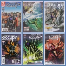 Occupy Avengers (2017) 1-9 | 9 Book Lot | Marvel Hawkeye Red Wolf FULL RUN