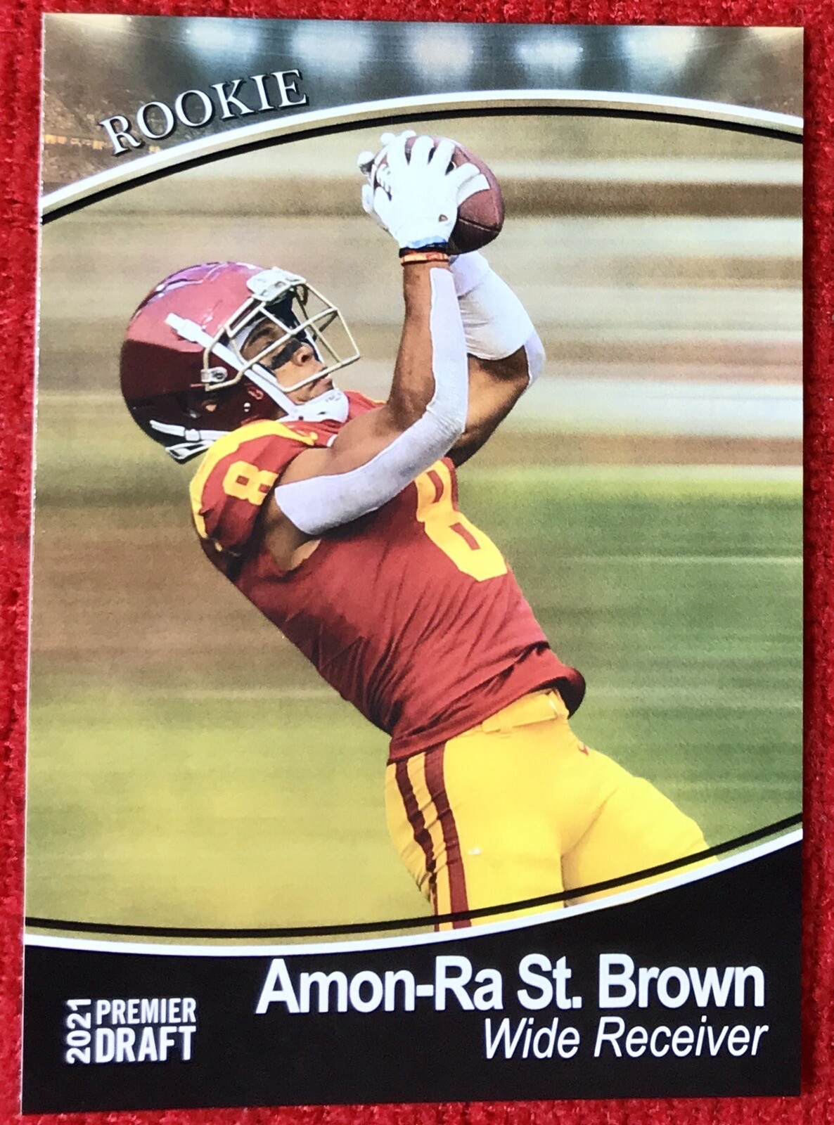 Amon-Ra St. Brown Sage Hit Premier Draft #117 Base