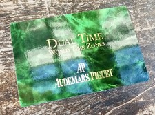 AUDEMARS PIGUET Dual Time World Time Zones Card Royal Oak Power Reserve Gold /