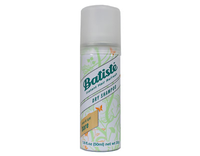 Batiste Instant Hair Refresh Dry Shampoo Clean and Light Bare Travel Size 1.6 oz