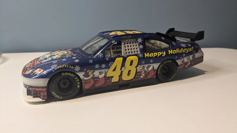 Action Nascar Winner's Circle Holiday Collection #48 Jimmie Johnson Car - Image 2 of 4