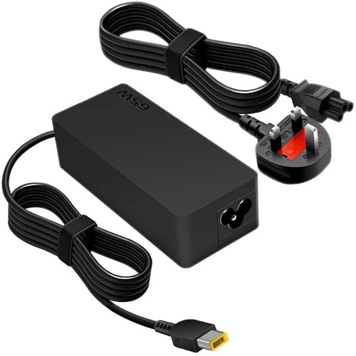 65W RECTANGLE TIP 20V - 3.25A Laptop AC Power Adapter Charger For Lenovo UK