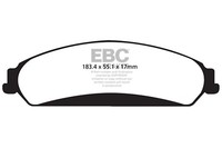 EBC Brakes DP42139R Yellowstuff Street Und Track BremsbeläGe