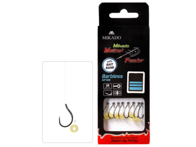 Mikado Method Feeder Rigs Barbless MF13 10cm 8pcs