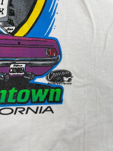 Vintage Cruisin Brea Fatburger Tshirt Men 2XL Hot Rod Car California June 2002 - Picture 10 of 14