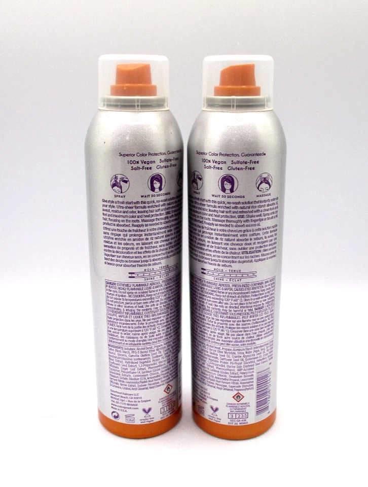 Lot/2 Color Proof Fresh Start Soft Dry Shampoo ~ 5.1 oz / 145 g x 2 ~ - Image 2 of 2