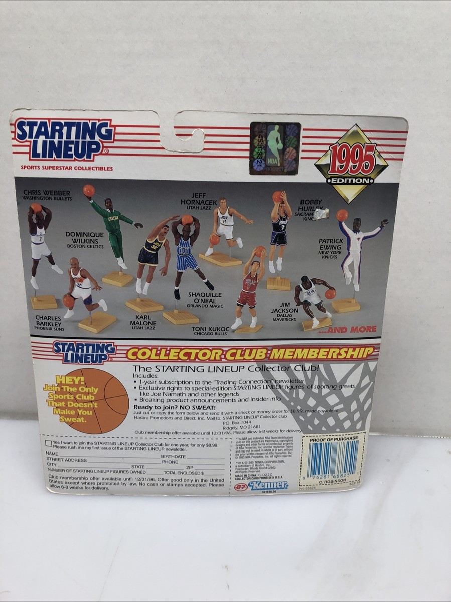 Kenner Starting Lineup Sport 1995 Portland Trail Blazers Clifford