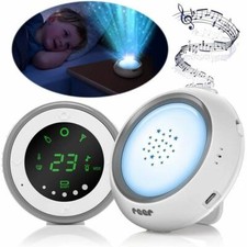Reer 50080 Projecteur bébé avec veilleuse et berceuse Blanc