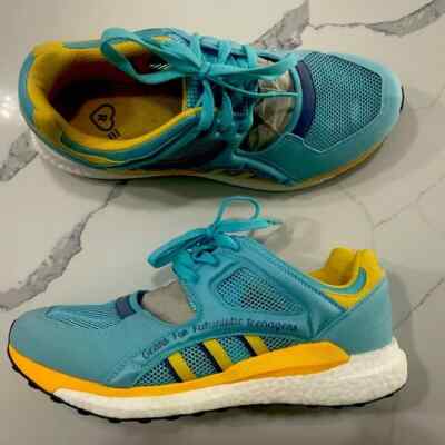 Size 10.5 - adidas Human Made x EQT Racing Light Blue