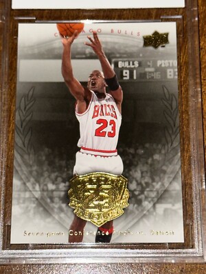 MICHAEL JORDAN 2009-10 Upper Deck MJ Legacy Gold Edition #43 BCCG