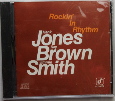 HANK JONES RAY BROWN JIMMIE SMITH ROCKIN IN RHYTHM [NEW CD] CONCORD JAZZ