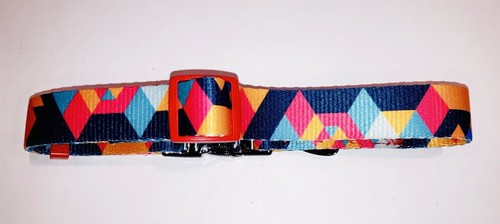 VRPAWS Dog Collar | Adjustable Designer Dog Collars | Stylish Geometric Pattern - Picture 4 of 12