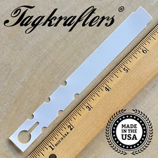 Wrap Around Plastic Nursery Garden Tree Labels Plant Tags WHITE 7"x 3/4"